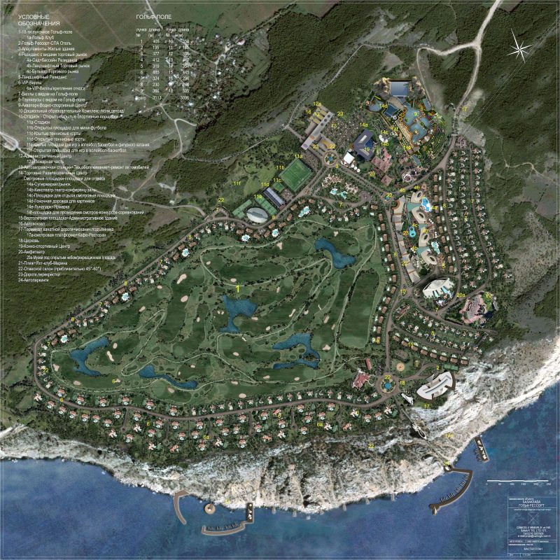 Çamoğlu Architecture | Balaklava Golf Resort