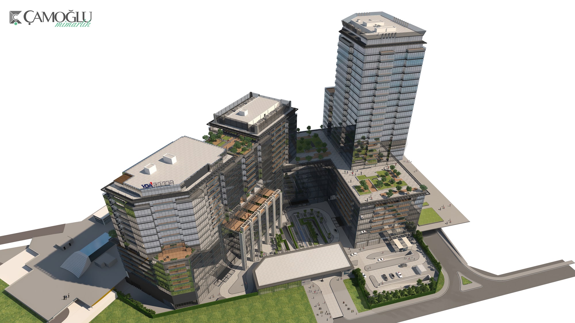 Çamoğlu Architecture | YDA Finance Center