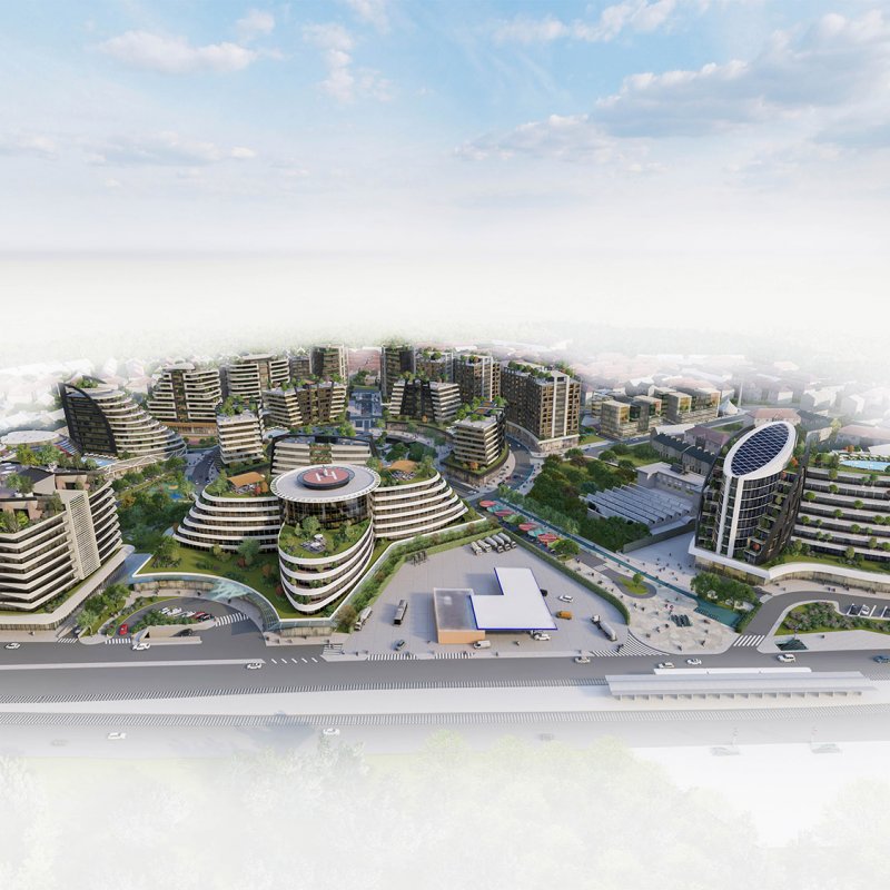 Çamoğlu Architecture | Bursa Sıcaksu Regeneration