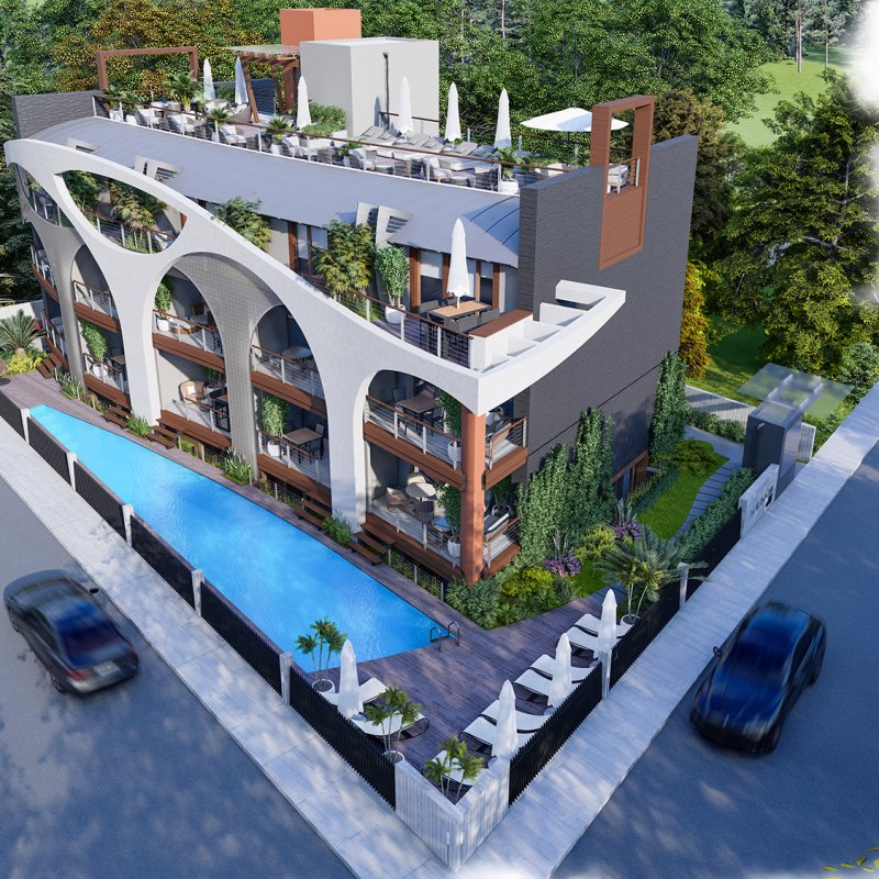 Çamoğlu Architecture | Kerpe Apartment