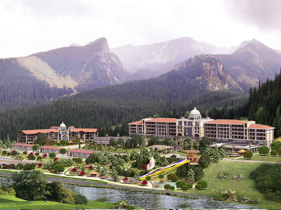 Çamoğlu Architecture | Qax Hotel Azerbaijan