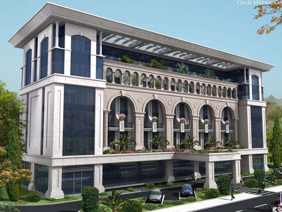 Çamoğlu Architecture | Algeria Officer’s Club