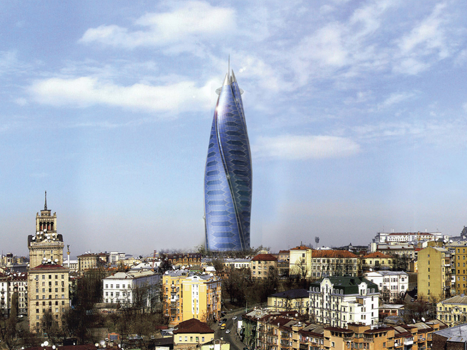 Çamoğlu Architecture | Kiev Central Tower