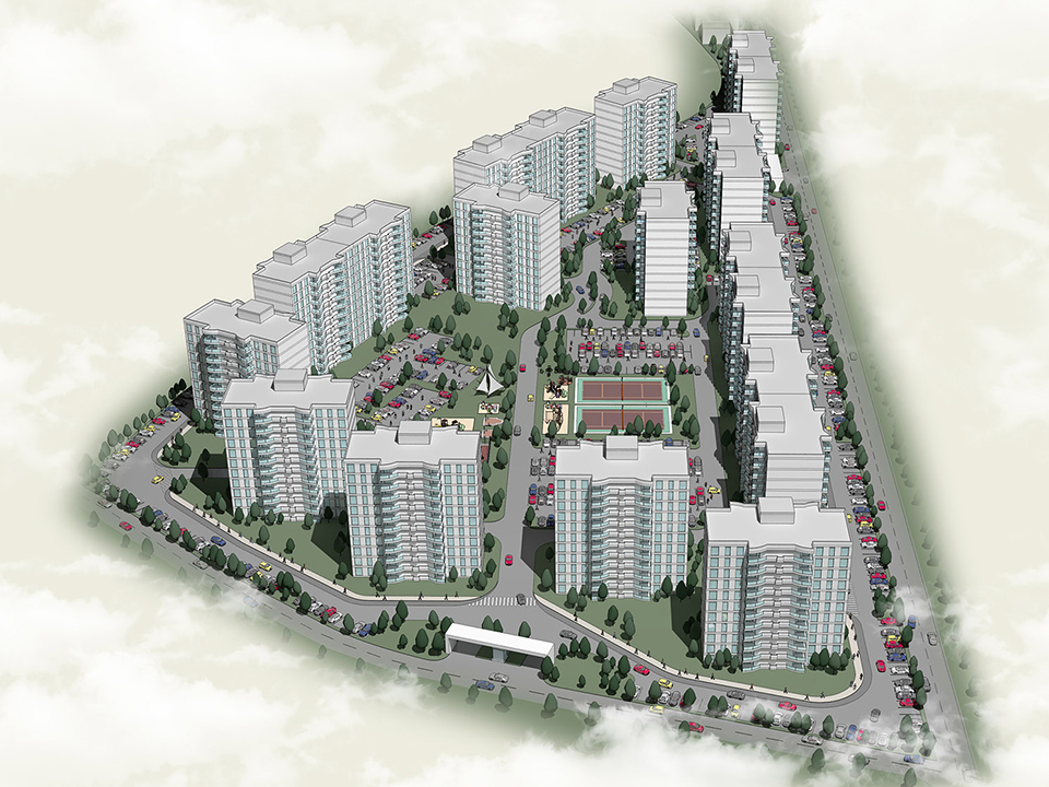 Çamoğlu Architecture | Baghdad Master Plan Concept
