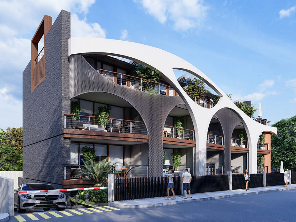 Çamoğlu Architecture | Kerpe Apartment