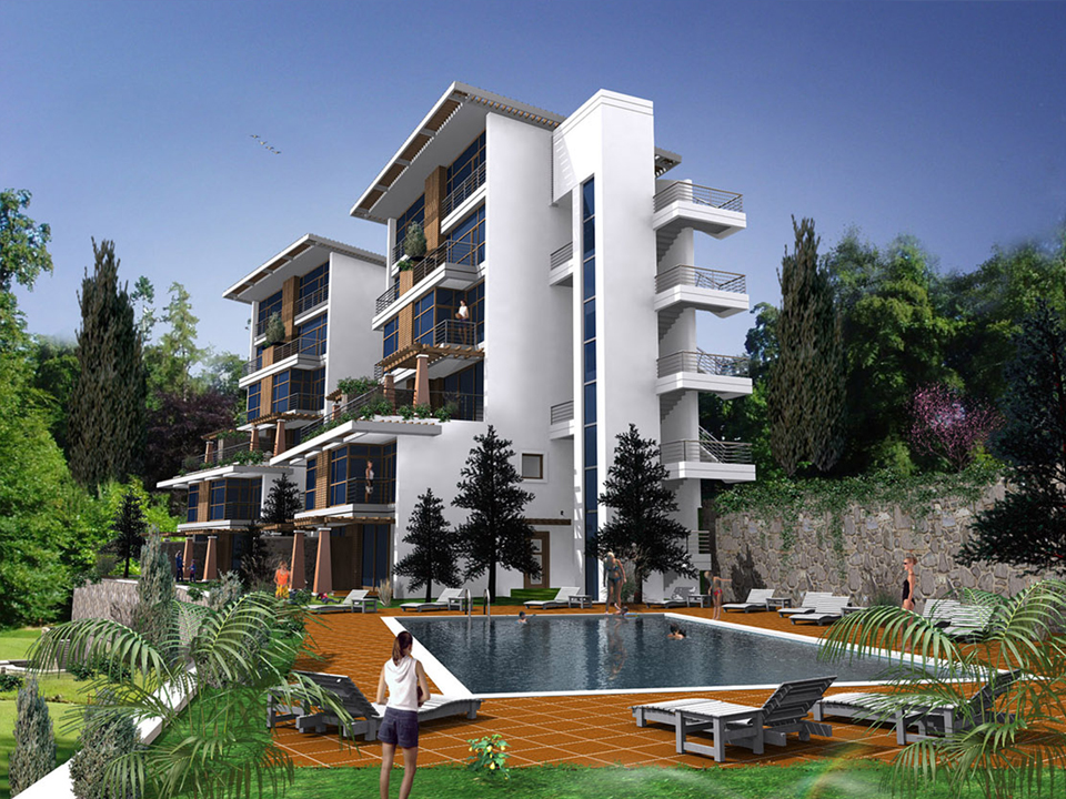 Çamoğlu Architecture | Mindalnaya Villa Complex