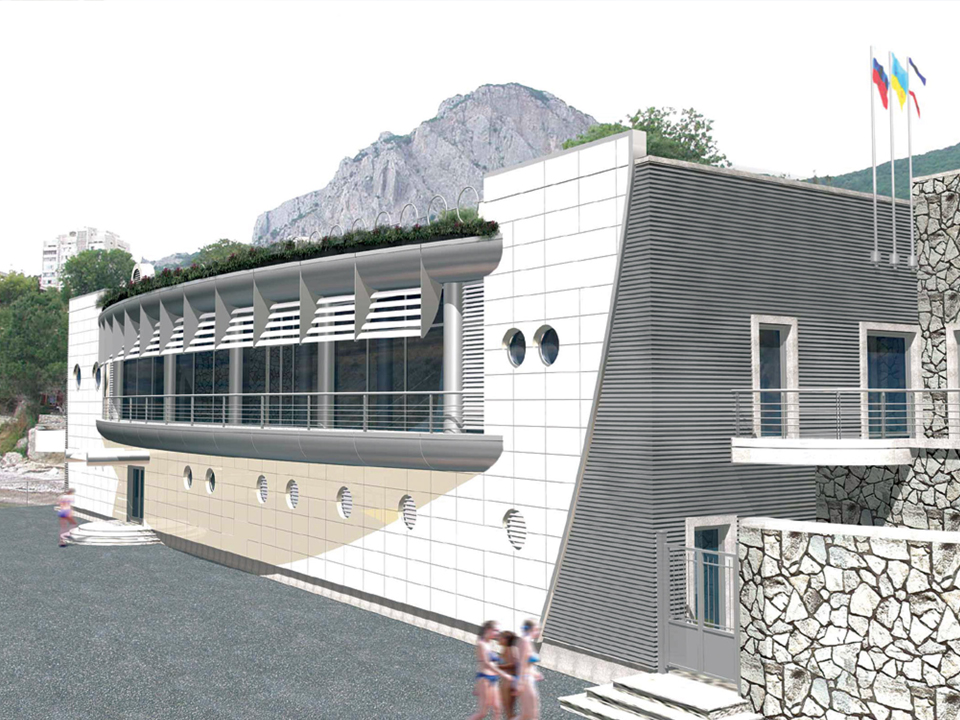 Çamoğlu Architecture | Alushta River Restaurant