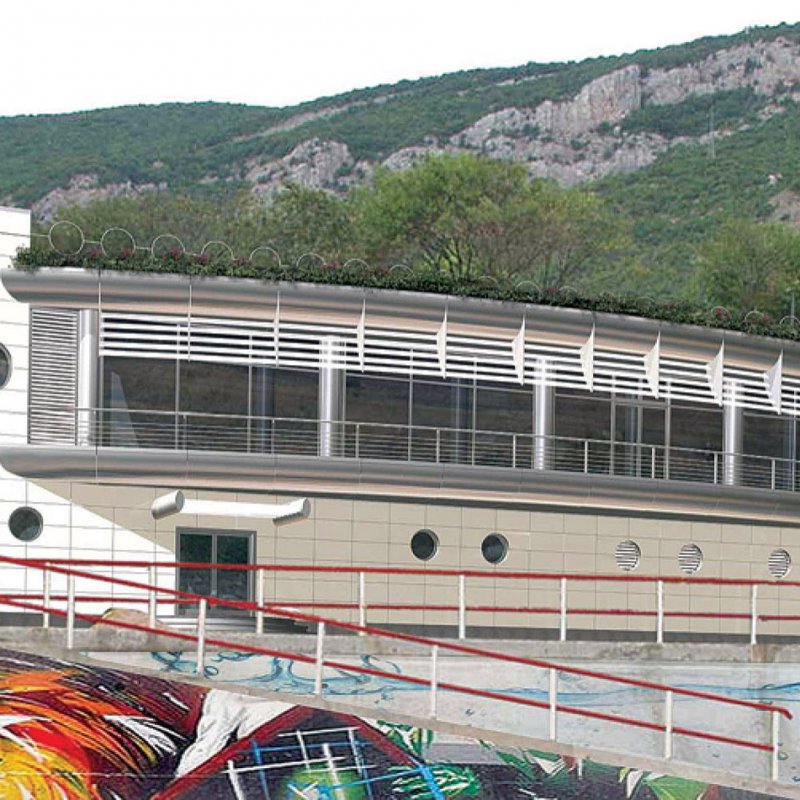 Çamoğlu Architecture | Alushta River Restaurant