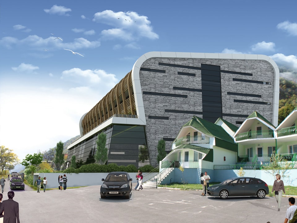 Çamoğlu Architecture | Azerbaijan Hotel