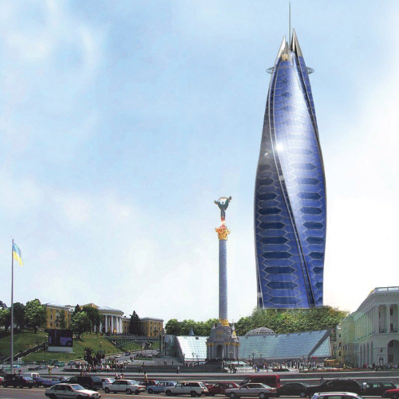 Çamoğlu Architecture | Kiev Central Tower