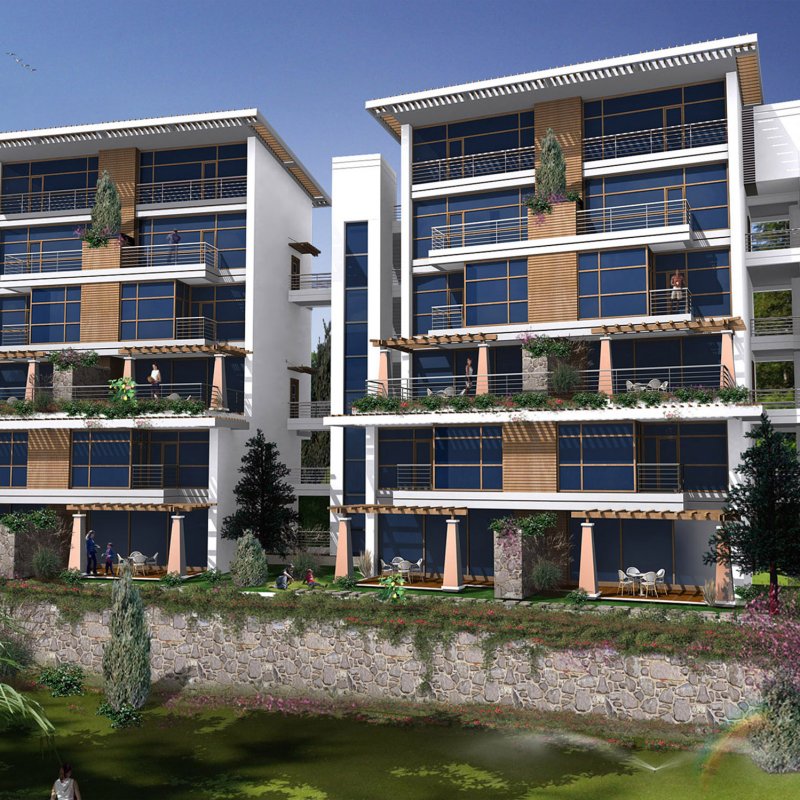 Çamoğlu Architecture | Mindalnaya Villa Complex
