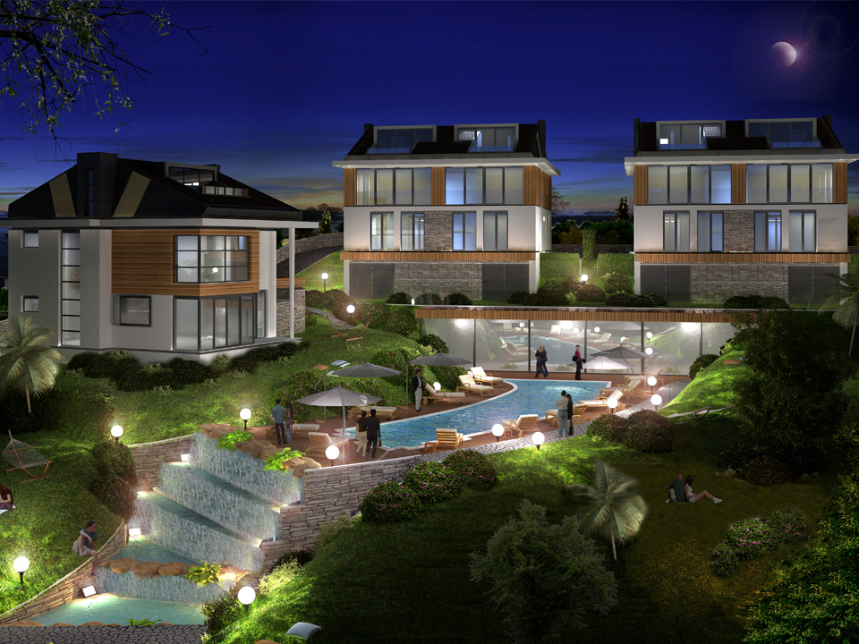 Çamoğlu Architecture | Sharman Villas