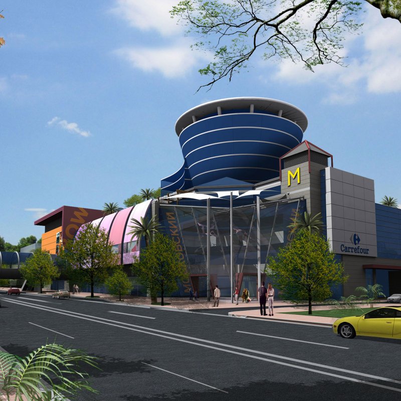 Çamoğlu Architecture | Sivastopol Shopping Mall