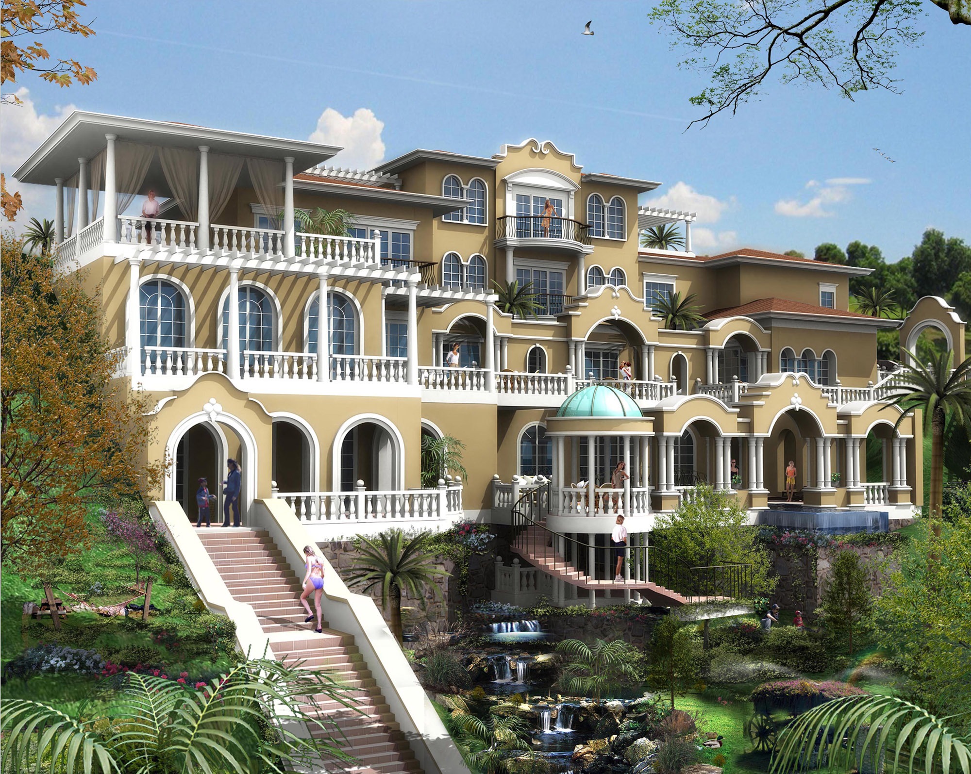 Çamoğlu Architecture | Livadiya Mansion