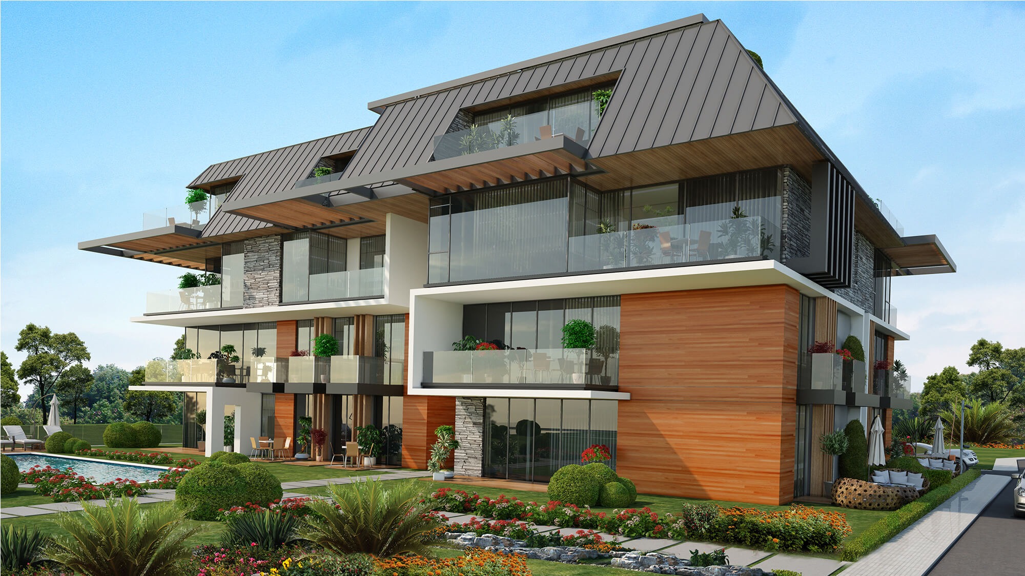 Çamoğlu Architecture | Asdora Istanbul Villas