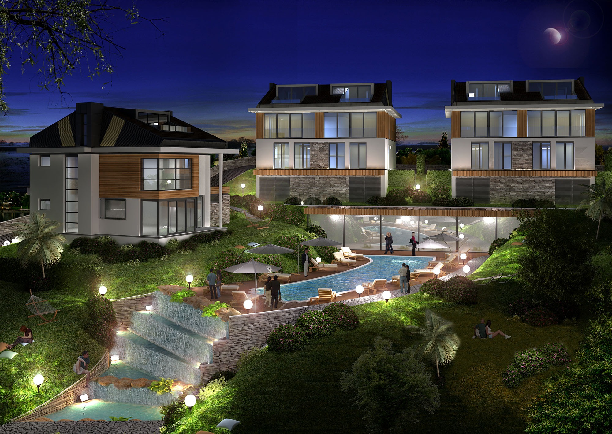 Çamoğlu Architecture | Sharman Villas