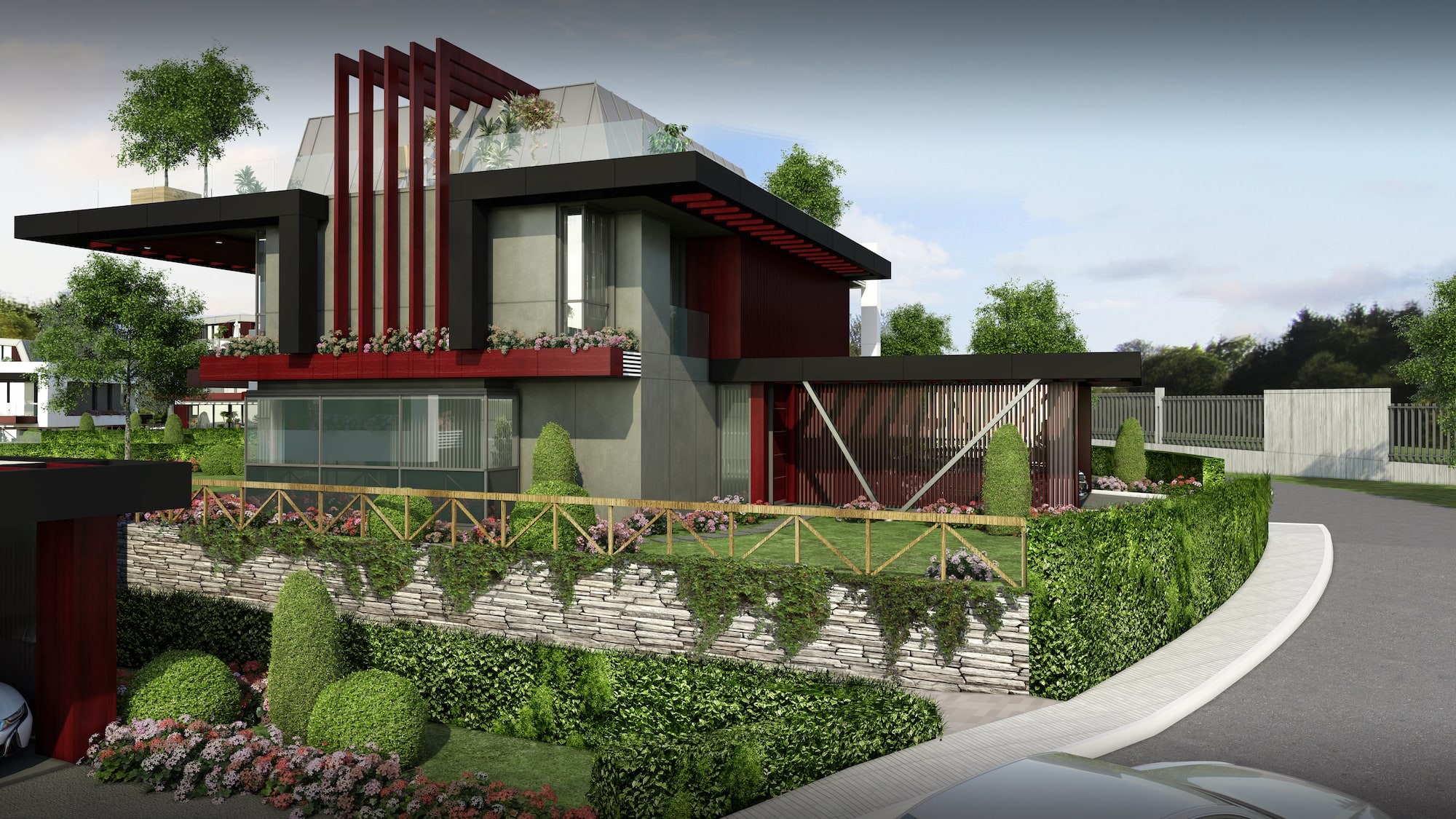Çamoğlu Architecture | Buyukcekmece Villaları
