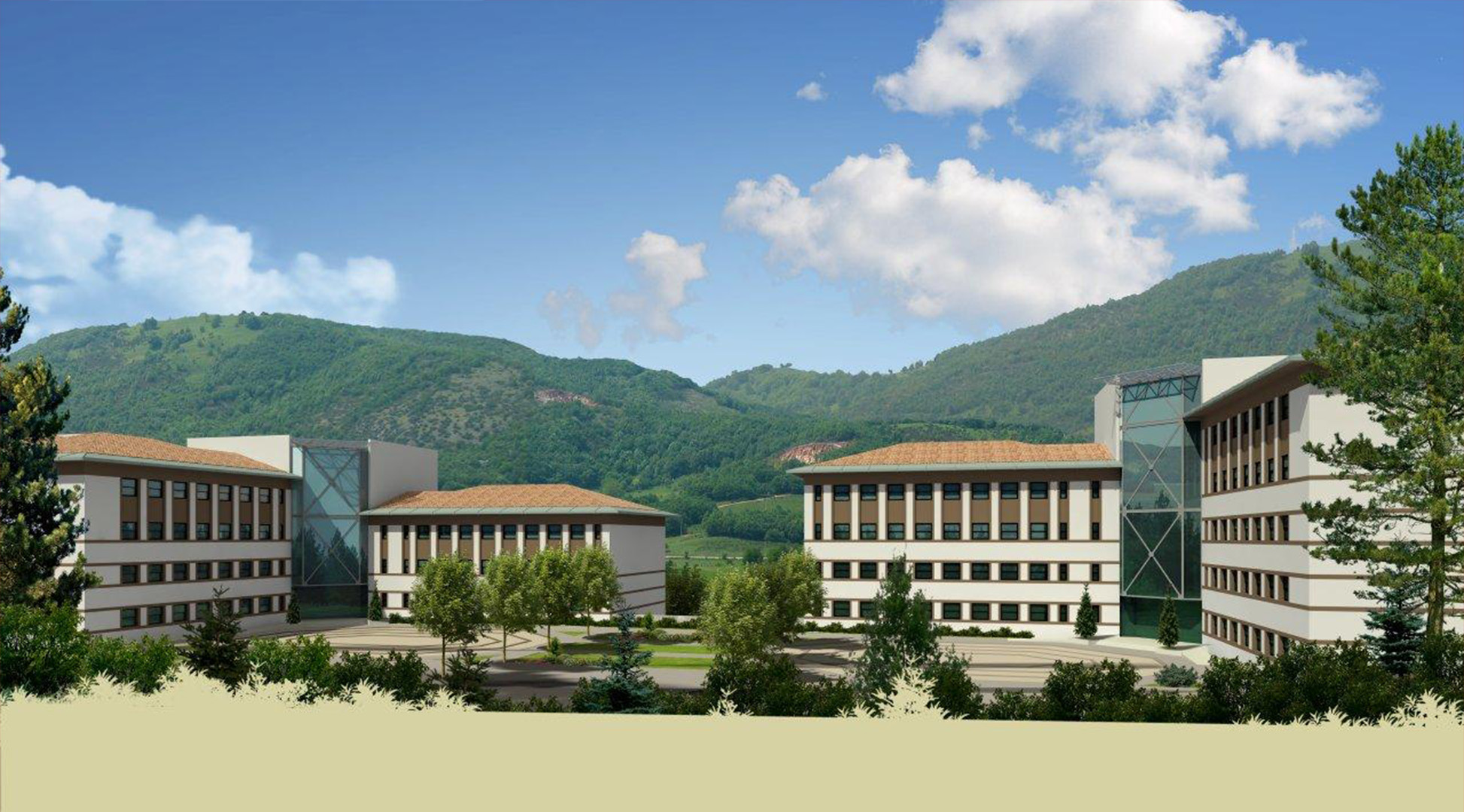 Çamoğlu Architecture | Rize Dorm Project