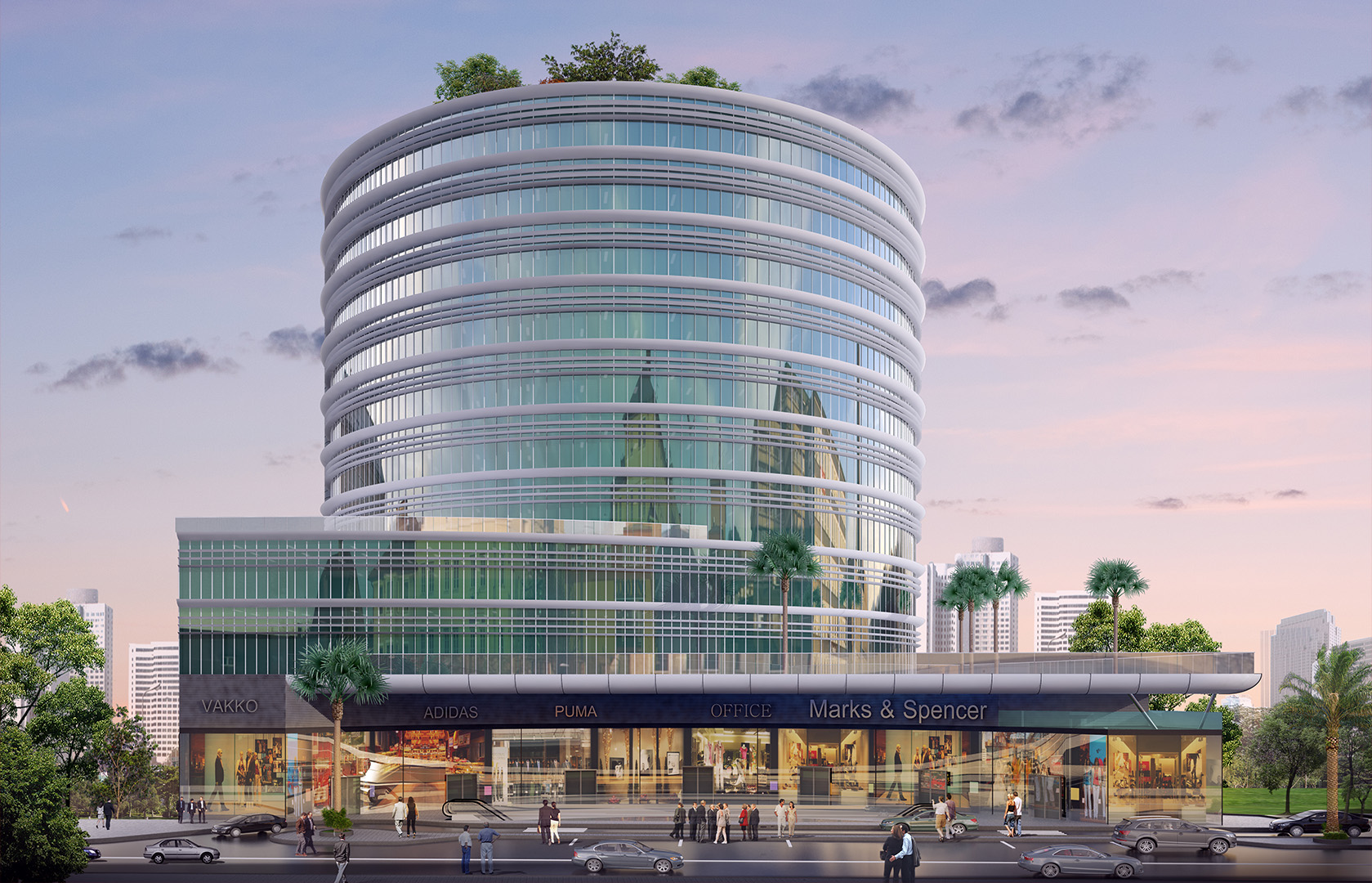 Çamoğlu Architecture | Umraniye Trade Center