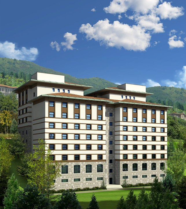 Çamoğlu Architecture | Rize Dorm Project
