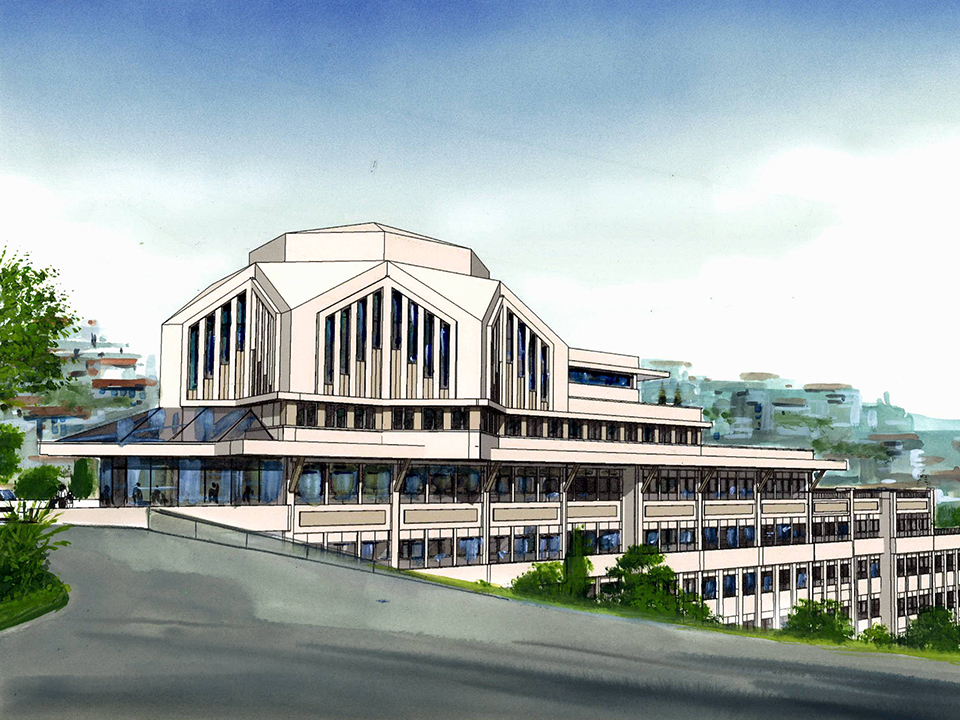 Çamoğlu Architecture | Burhaniye Highschool Building